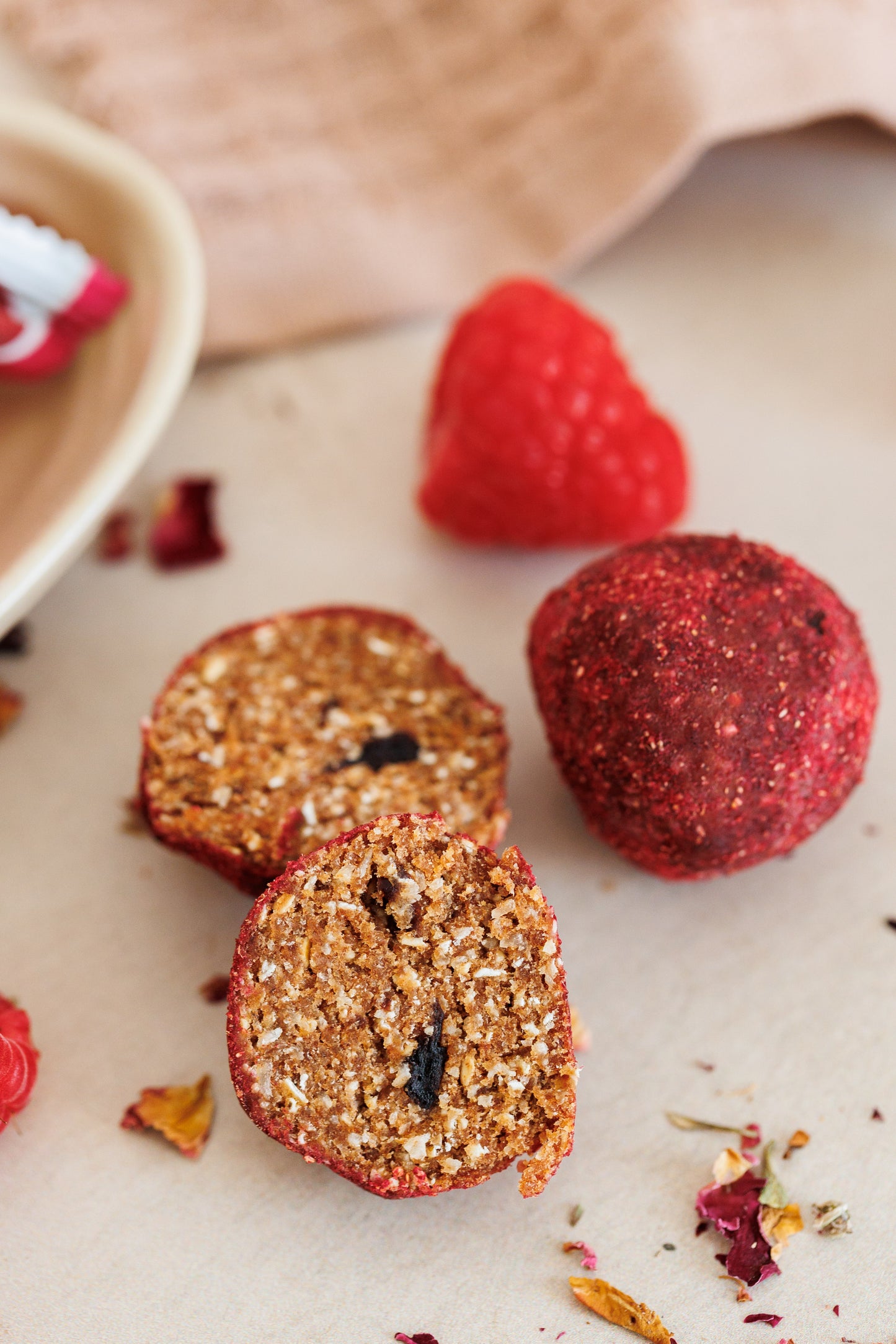 Energy Balls Snack Pack - Raspberry & Cranberry (50g)