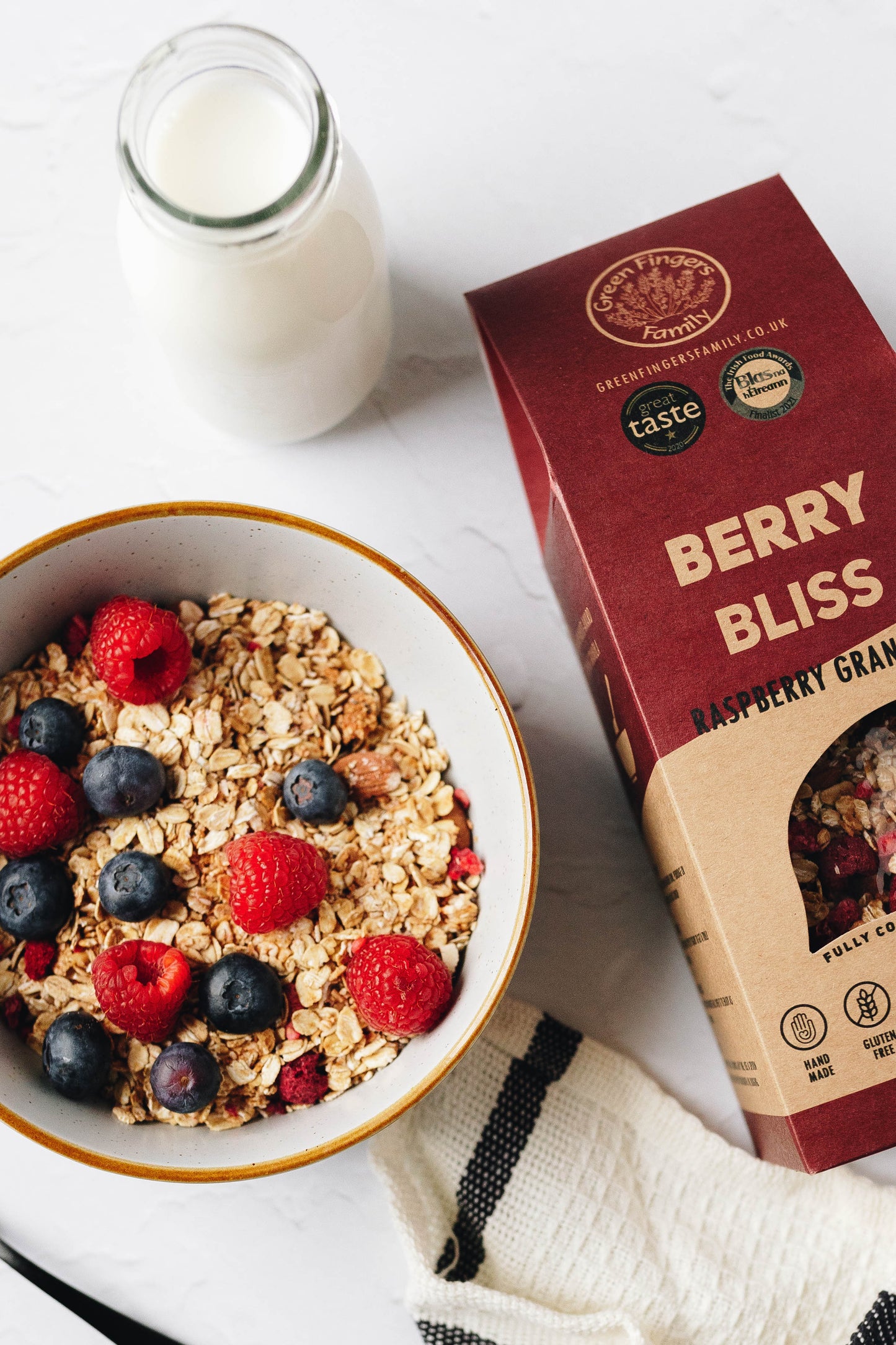 Berry Bliss Raspberry Granola, 300G Bag