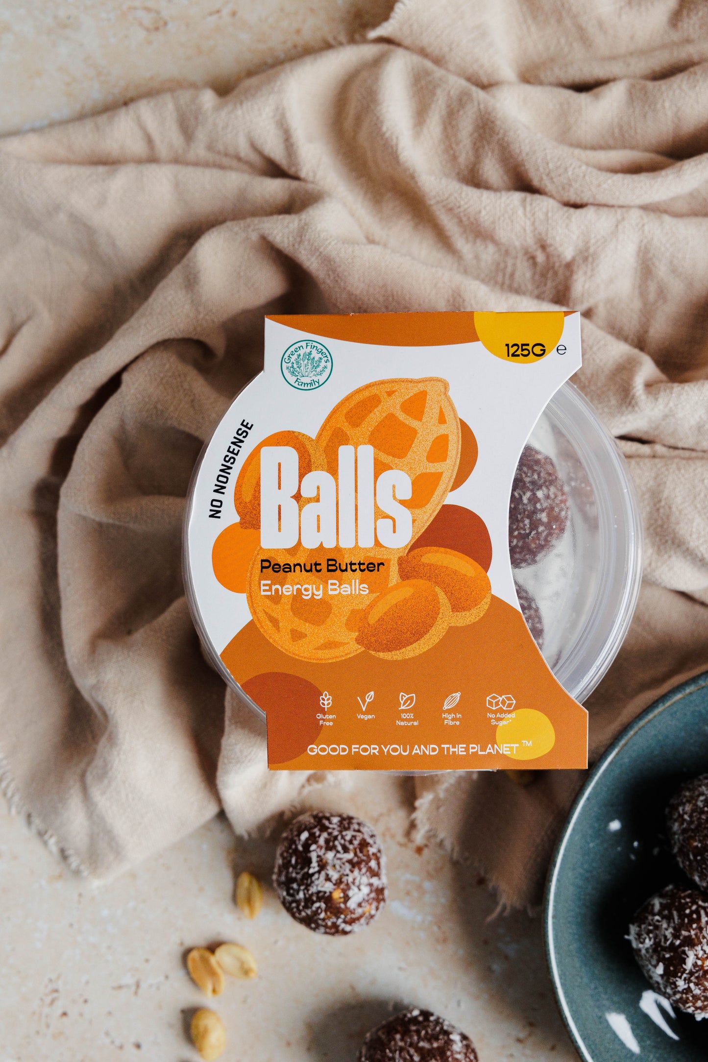 Peanut Butter Energy Balls - 125g tub