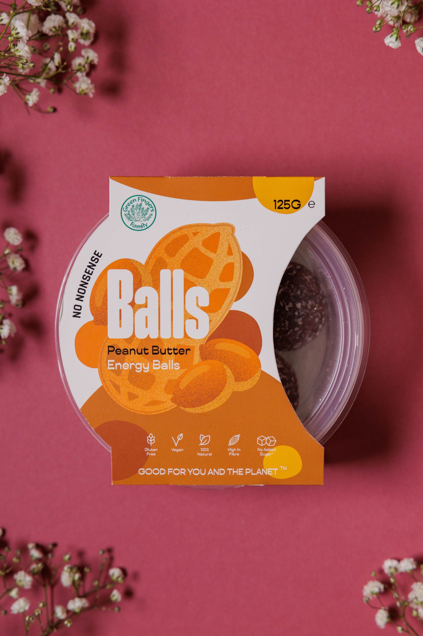 Peanut Butter Energy Balls - 125g tub