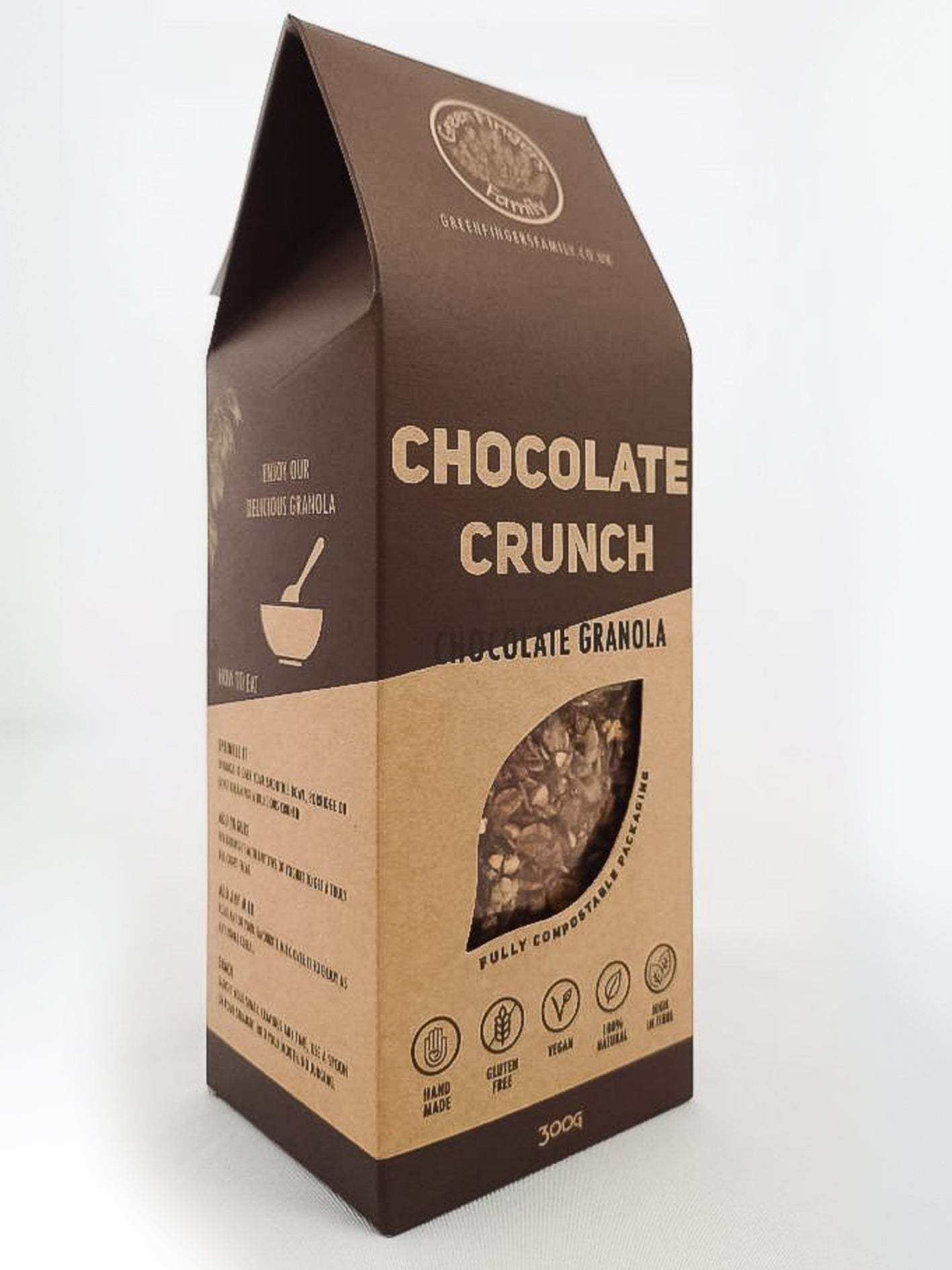 Chocolate Crunch Granola, 300G Bag